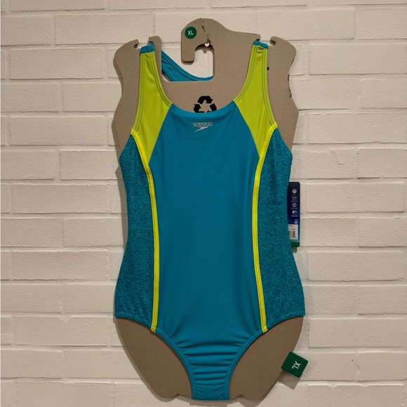 NWT Speedo Youth One Piece Swimsuit - Picture 2 of 7